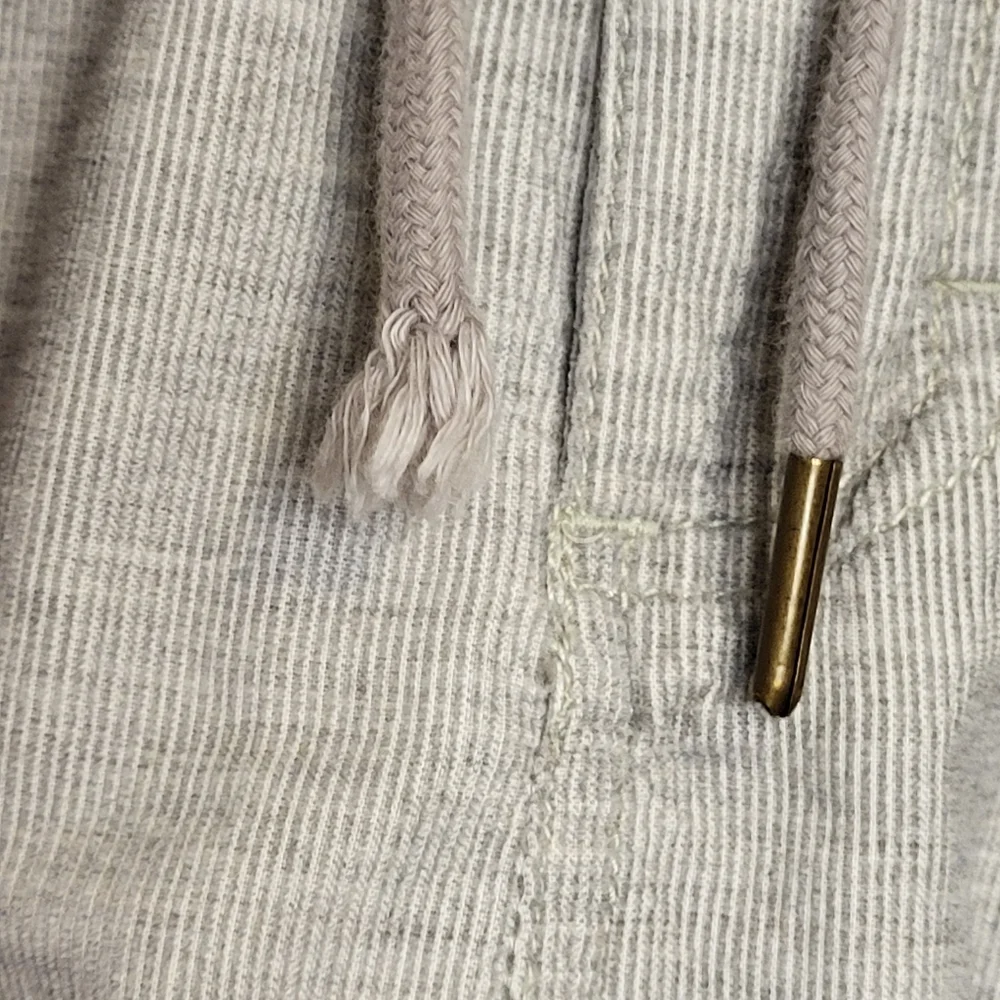 Sundance Gray Pinwale Corduroy Cargo Joggers Size M Cuffed Cozy Utility
